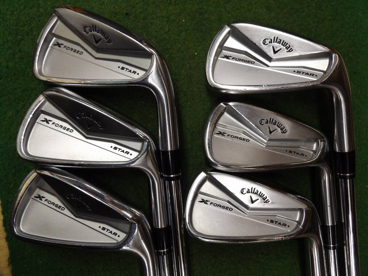 【税込】4778 X FORGED STAR 2024 #5-PW NS MODUS3 TOUR105 S キャロウェイ Xフォージド スター アイアンセット .972017拍卖