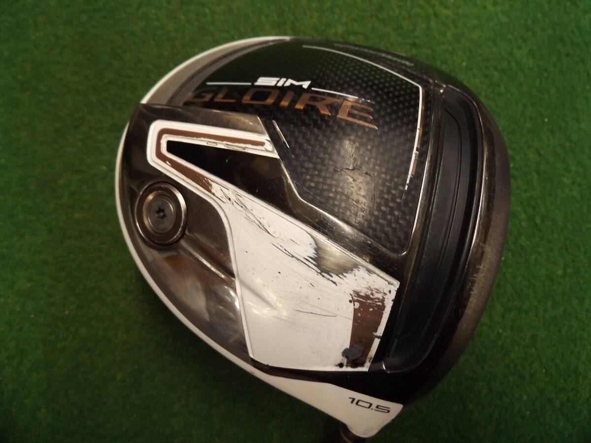 【税込】1068 SIM GLOIRE 10.5° カバー有 テーラーメイド シムグローレ ドライバー .973625拍卖