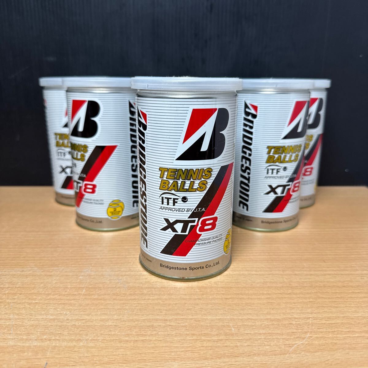K3800R◆未開封◆BRIDGESTONE ブリヂストン 硬式テニスボール XT8 8缶(2個入り)まとめて 現状渡し◆保管品◆拍卖