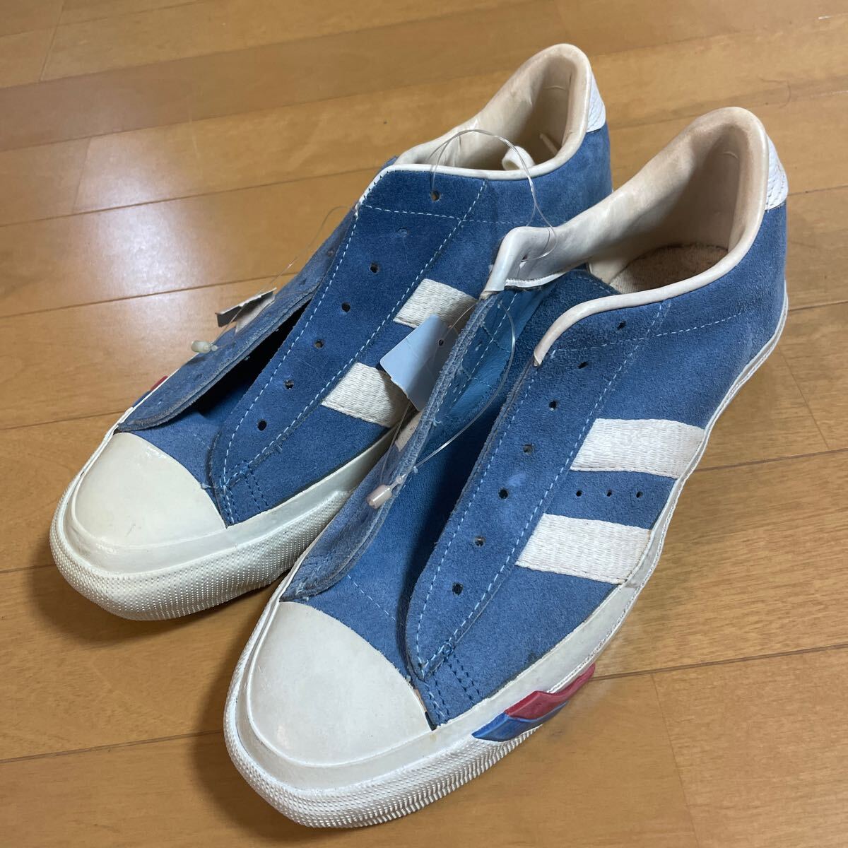 70s デッドストック pro keds ロイヤルプラス 水色 プロケッズ ビンテージ コロンビア製 ラストコロンビア スエード 拍卖