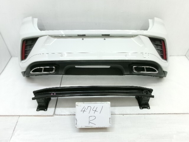 2023年 VW T-ロック 3DA-A1DFF 純正 リア バンパー ソナー付 LC9A ホワイト 202354 4741拍卖