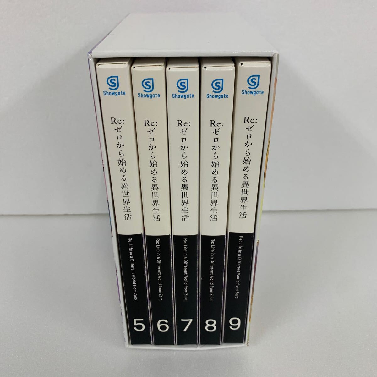 ☆Blu-ray-BOX☆ Re:ゼロから始める異世界生活 ⑤〜⑨ 拍卖