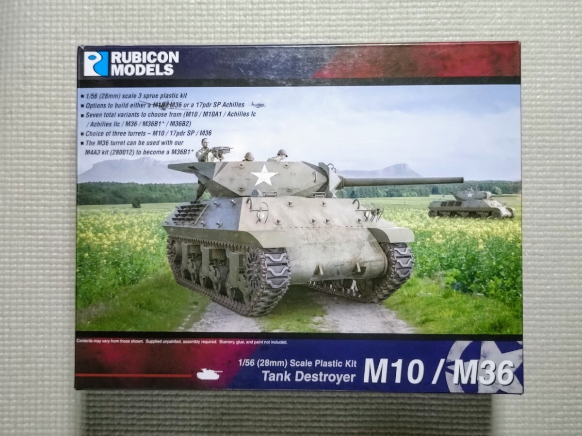 280029 ルビコンモデル 1/56 (28mm) アメリカ 駆逐戦車 M10 / M36系 6種から選択組立拍卖