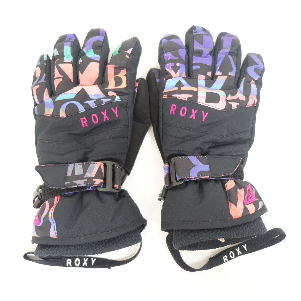 中古 2016年頃 ROXY/ロキシー グローブ スノーボード レディースMサイズ / NA-D36-13拍卖