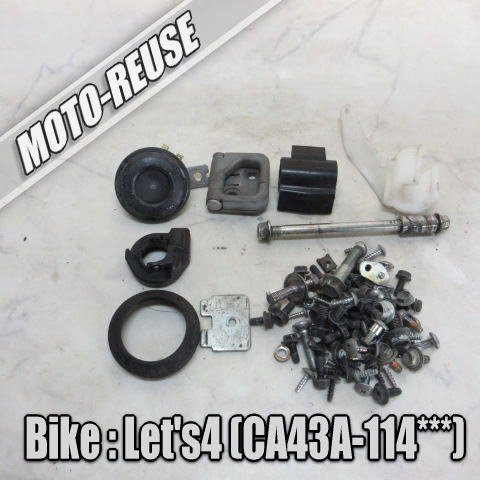 □【Let's4 バスケット CA43A 4st】純正ショートパーツセット ボルト ナット ステー□K71470拍卖