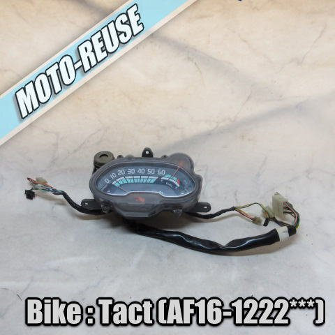 □【TACT タクト AF16】純正スピードメーター 動作OK□K51391拍卖