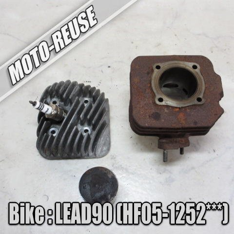 □【LEAD90 リード90 HF05】純正腰上セット ピストン シリンダー ヘッド 「GW3-8」□K72945拍卖