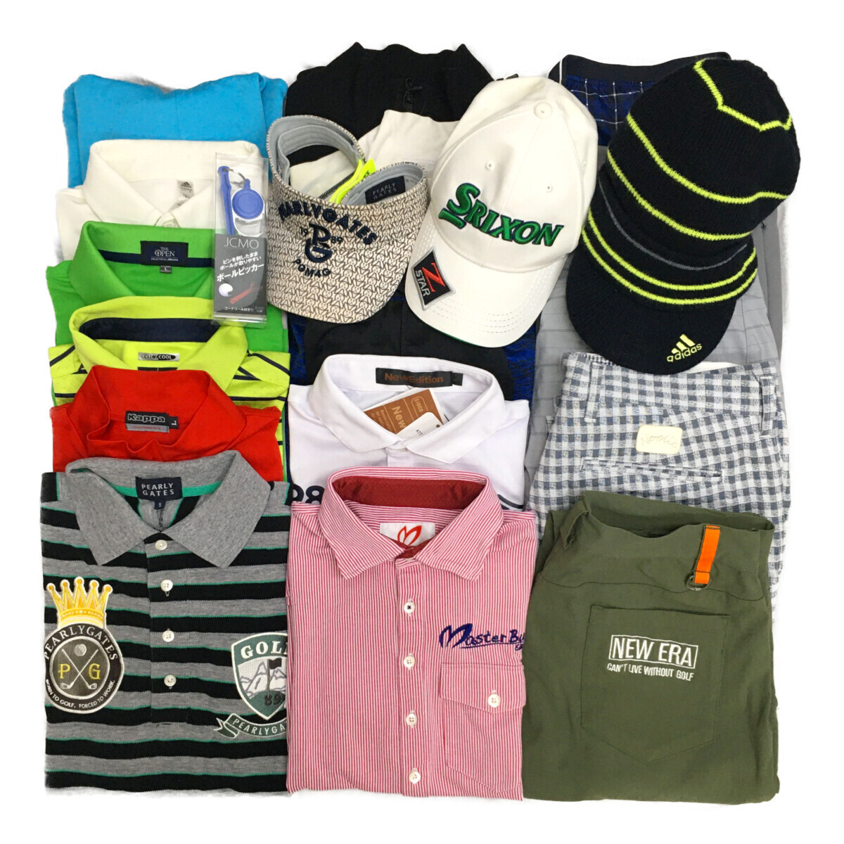 coco 中古 ゴルフウェア ブランド色々 まとめ売り20点 メンズ おまとめ品 L 120139拍卖