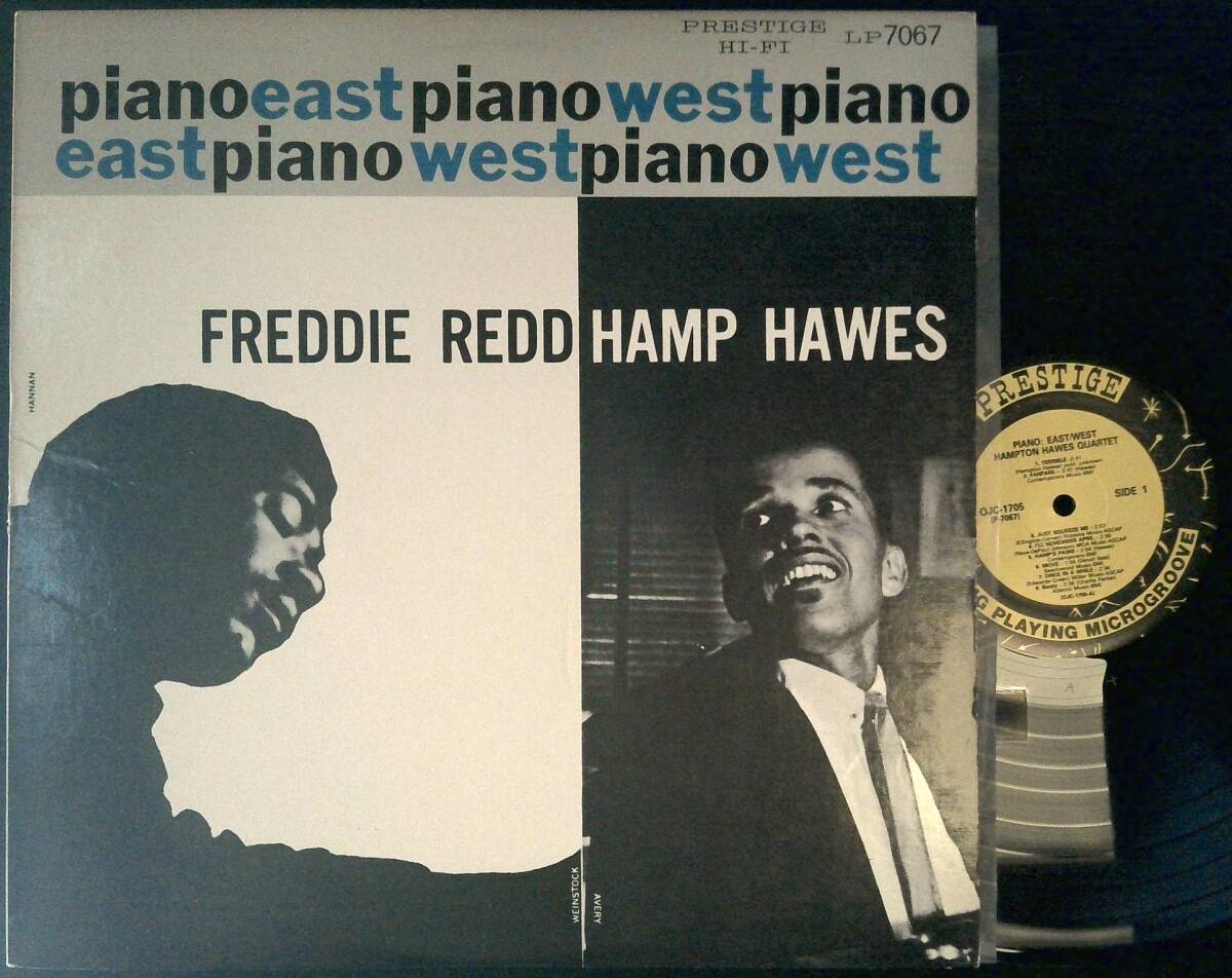 OJC US 輸入盤 Prestige Freddie Redd Hampton Hawes - east piano west piano Larry Bunker拍卖