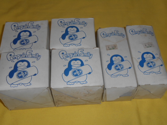 激レア!★サントリー ビール SUNTORY BEER ペンギンファミリー8オンスグラスx2+ティーカップx4 昭和レトロ拍卖