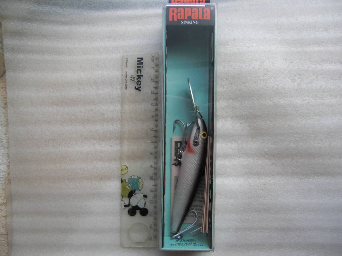 ラパラ カウントダウンミノーマグナム CD-9 MAG シルバー FINLAND拍卖