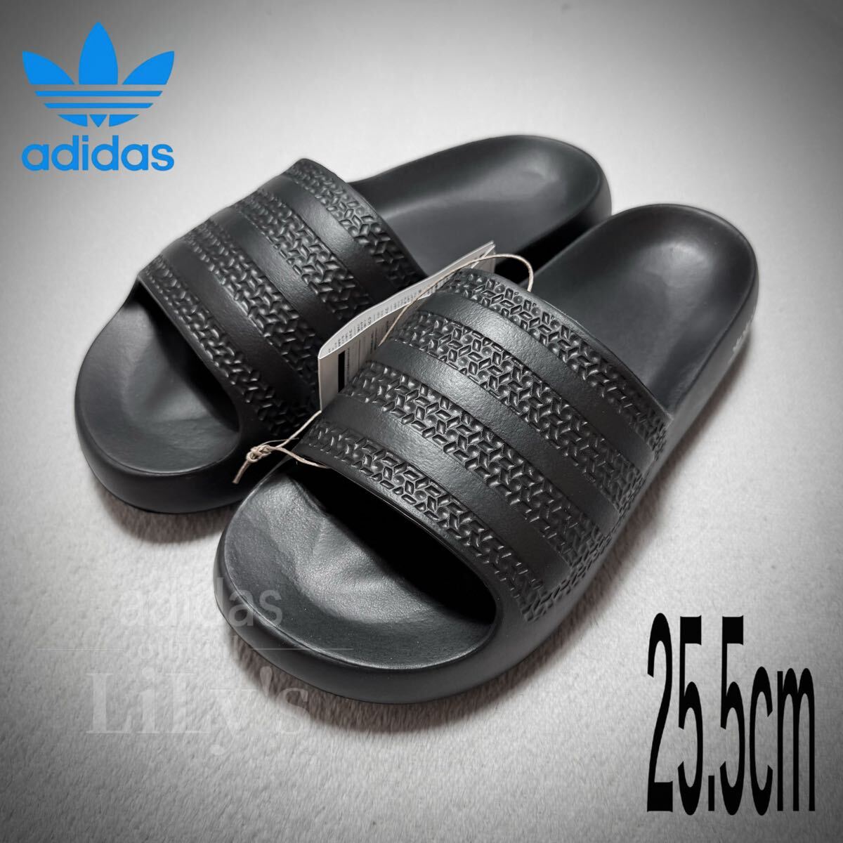 【新品未使用】adidasサンダル オリジナルス 25.5cm GX1979 ブラック 黒 アディレッタ ADILETTE拍卖