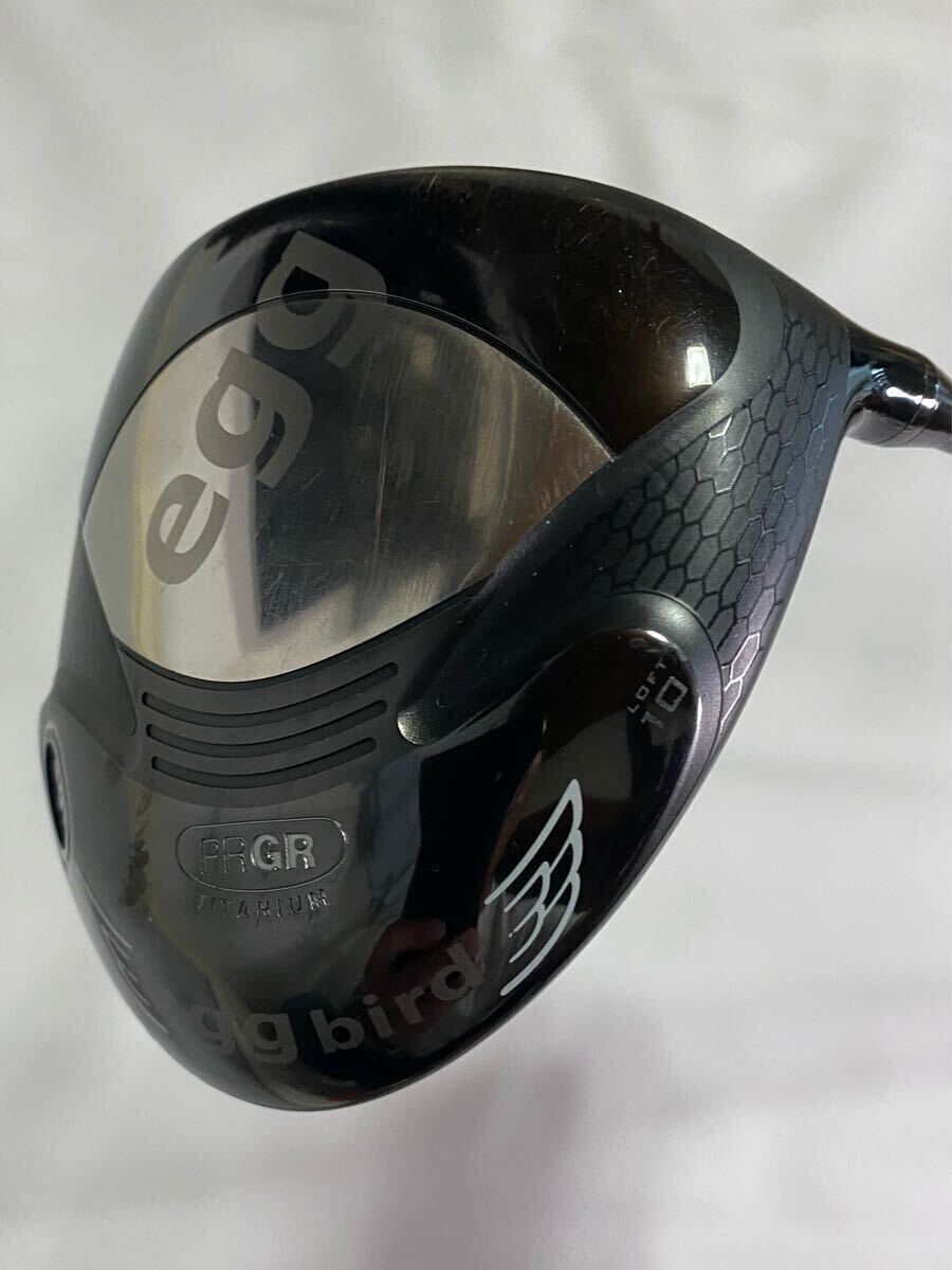 PRGR プロギア ゴルフクラブ ドライバー egg bird チタニウム 46.5inch M-37 loft 10 eggシリーズ拍卖