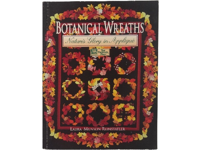 洋書◆アップリケ ボタニカル作品製作ガイド 本 手芸 デザイン 装飾図案拍卖