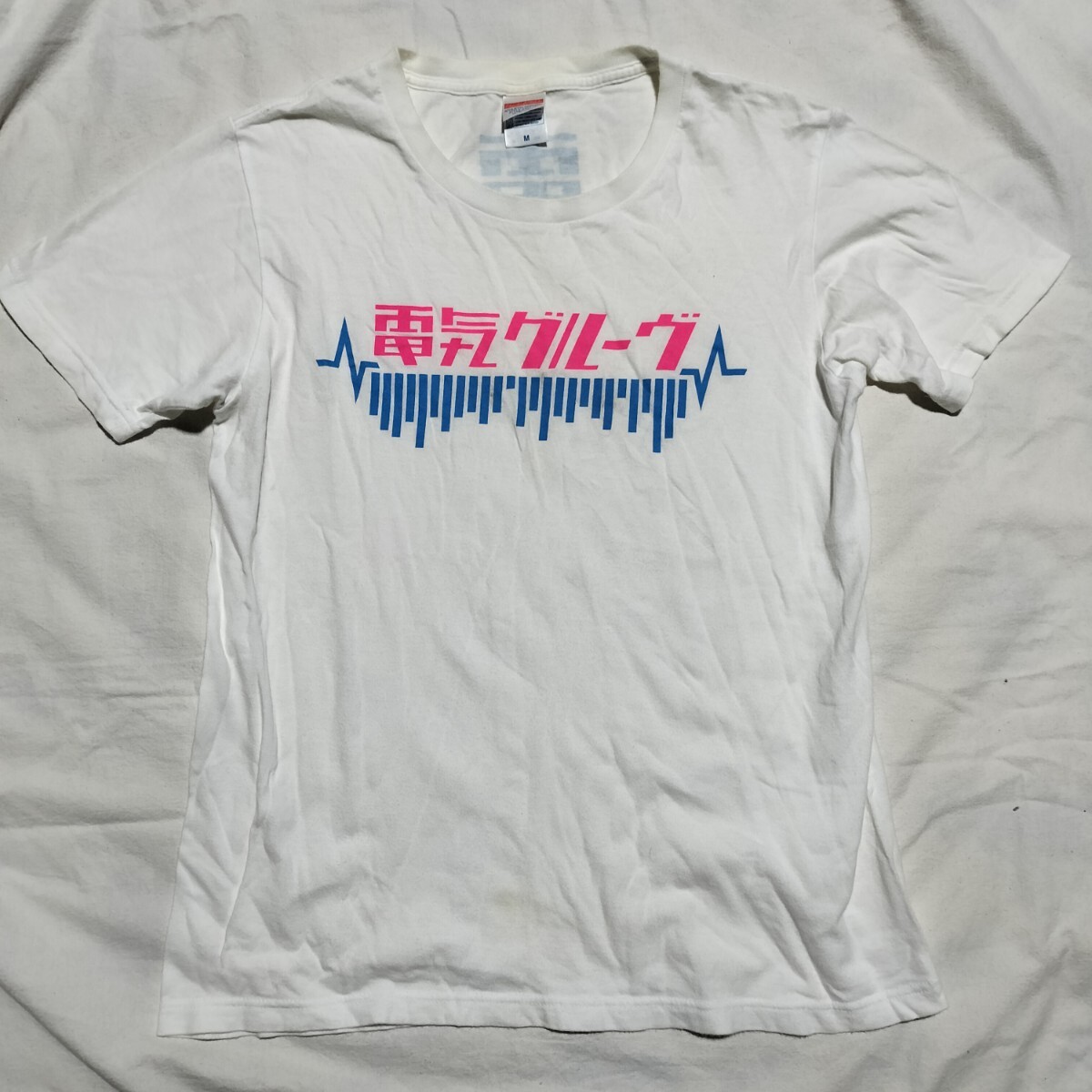 電気グルーヴ Tシャツ 白系 バンドTシャツ Mサイズ バンT拍卖