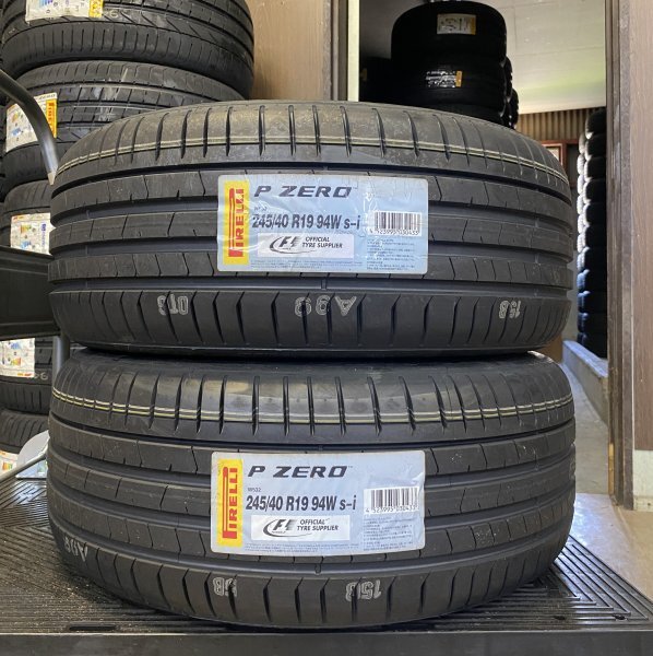 【法人宛限定送料無料】PRSIM-32 PIRELLI 245/40R19 94W P ZERO s-i シールインサイド 2本セット 2022年製拍卖