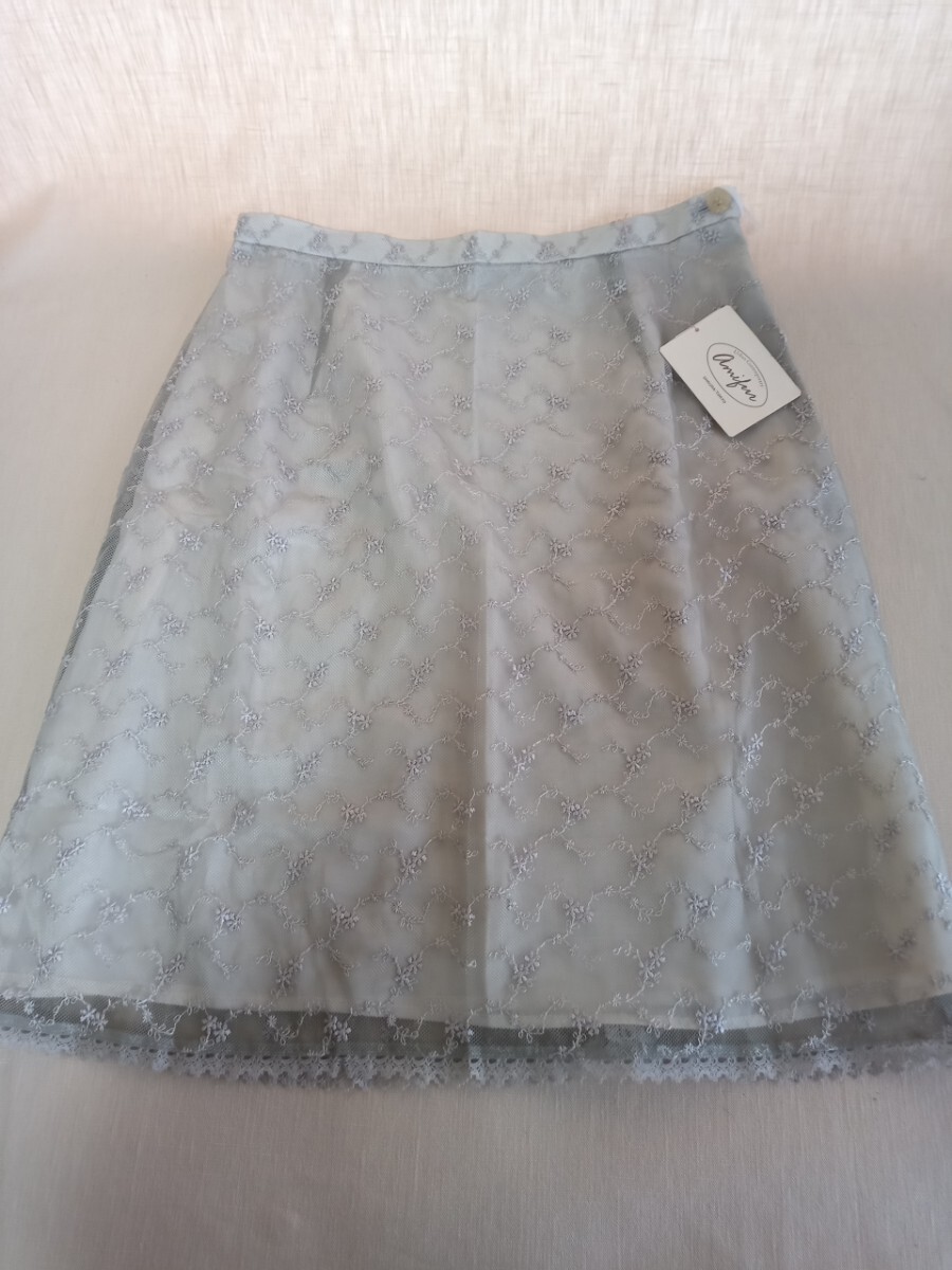 13162 ★★ Amifur 重ねレース スカート 新品拍卖