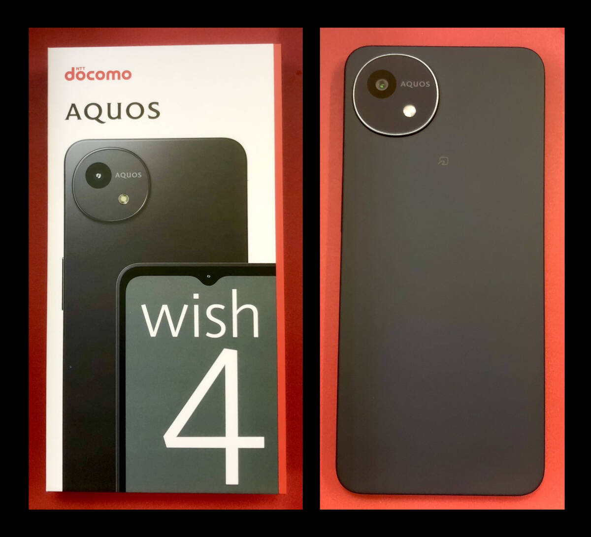 【新品】AQUOS-Wish4 / SH-52E / ブラック(K)【未使用】拍卖