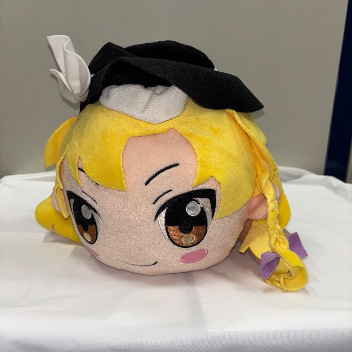 タグ付き東方projectの霧雨魔理沙の寝そべりぬいぐるみ拍卖