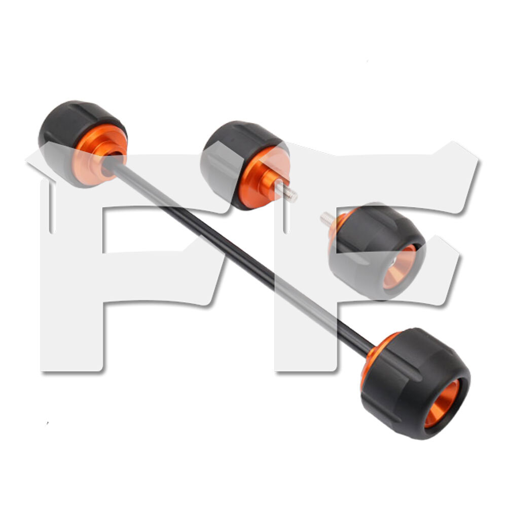 KTM RC390 RC 390 2022-2023 フロント/リア ホイール プスライダー フレームスライダー クラッシュガード 落下保護 パーツ拍卖