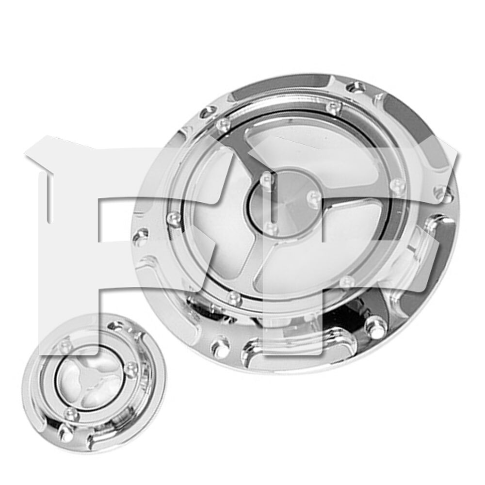 ハーレー スポーツスター XL 883 1200 2004~2017年 CNC 6穴 エンジンカバー ダービーカバー タイマーカバー 半透明拍卖