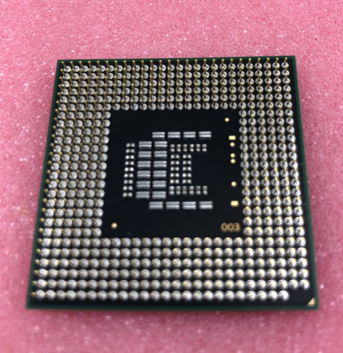 【中古パーツ】複数購入可 CPU Intel Core 2 Duo P8600 2.4GHz SLB3S/SLGFD Socket P 2コア2スレッド動作品 ノートパソコン用拍卖