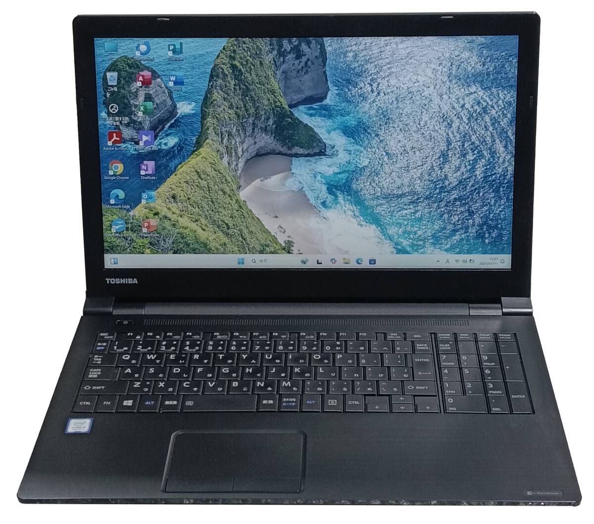 【驚速 TOSHIBA B55/J i5-7200U 2.4Ghz x4+8GB+SSD 128GB 15.6インチワイドノートPC】Win11+Office2021/USB3.0■A071103拍卖