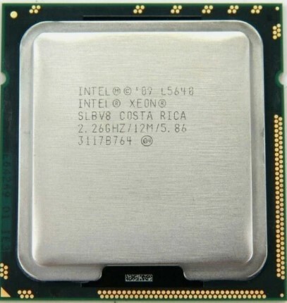 【中古パーツ】複数購入可 CPU Intel Xeon L5640 2.267GHz TB2.8Ghz SLBV8 Socket LGA1366 6コア12スレッド 動作品 デスクトップ用拍卖