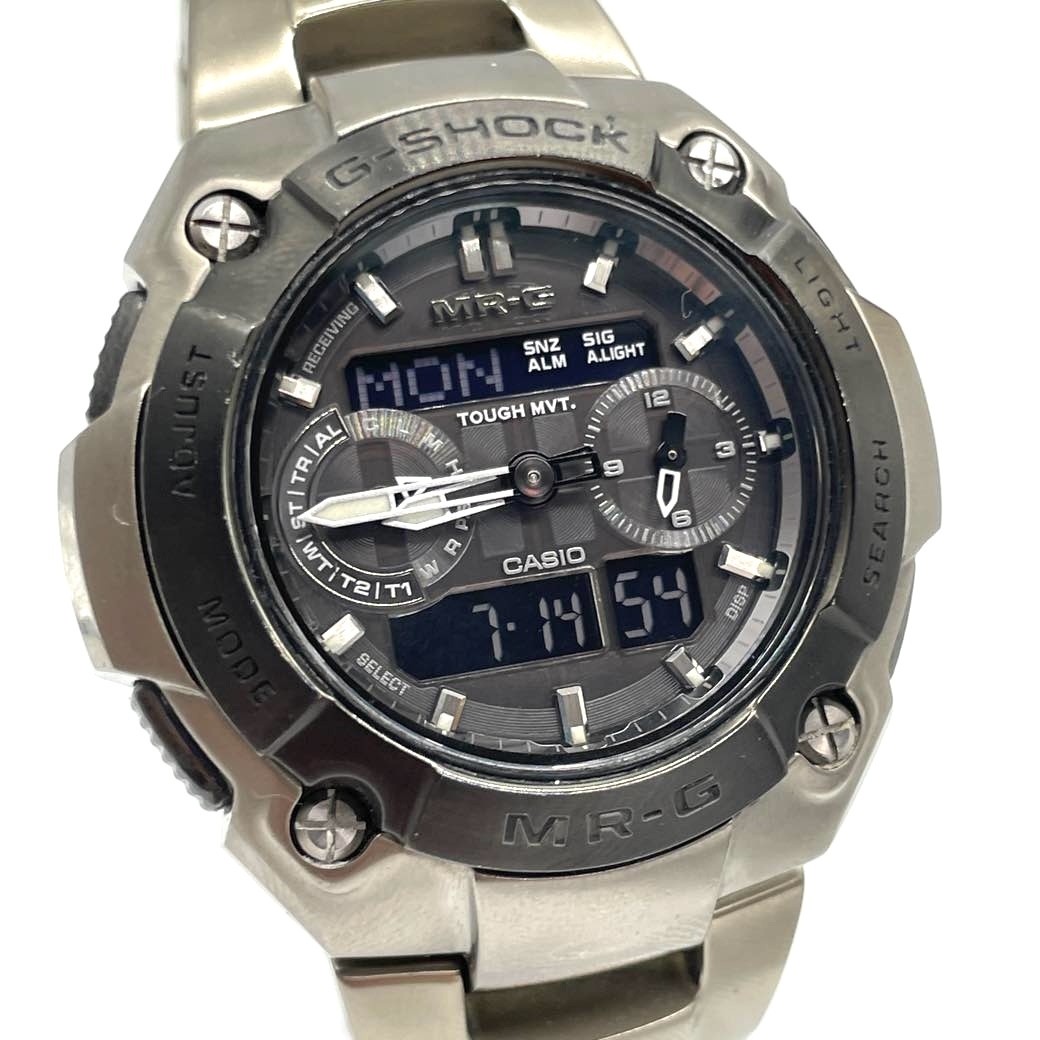 G-SHOCK 良品 MRG-7600D-1BJF アナデジ ソーラー電波 付属品完備 CASIO カシオ Gショック ジーショック #S1349拍卖