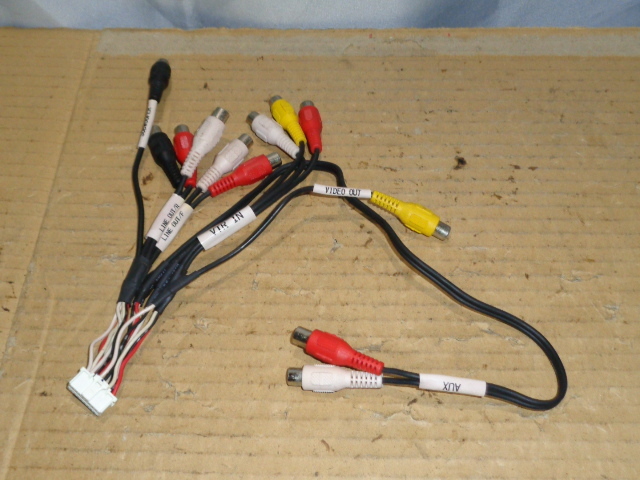 【I2305】 イクリプス ナビ RCA VTR AUX 18P 18ピン AVN770HDmkⅡ ( AVN770HD AVN778HD AVN779HD )??拍卖