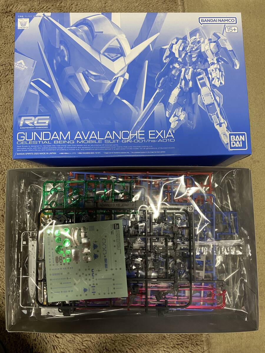 RG 1/144 ガンダムアヴァランチエクシアダッシュ拍卖