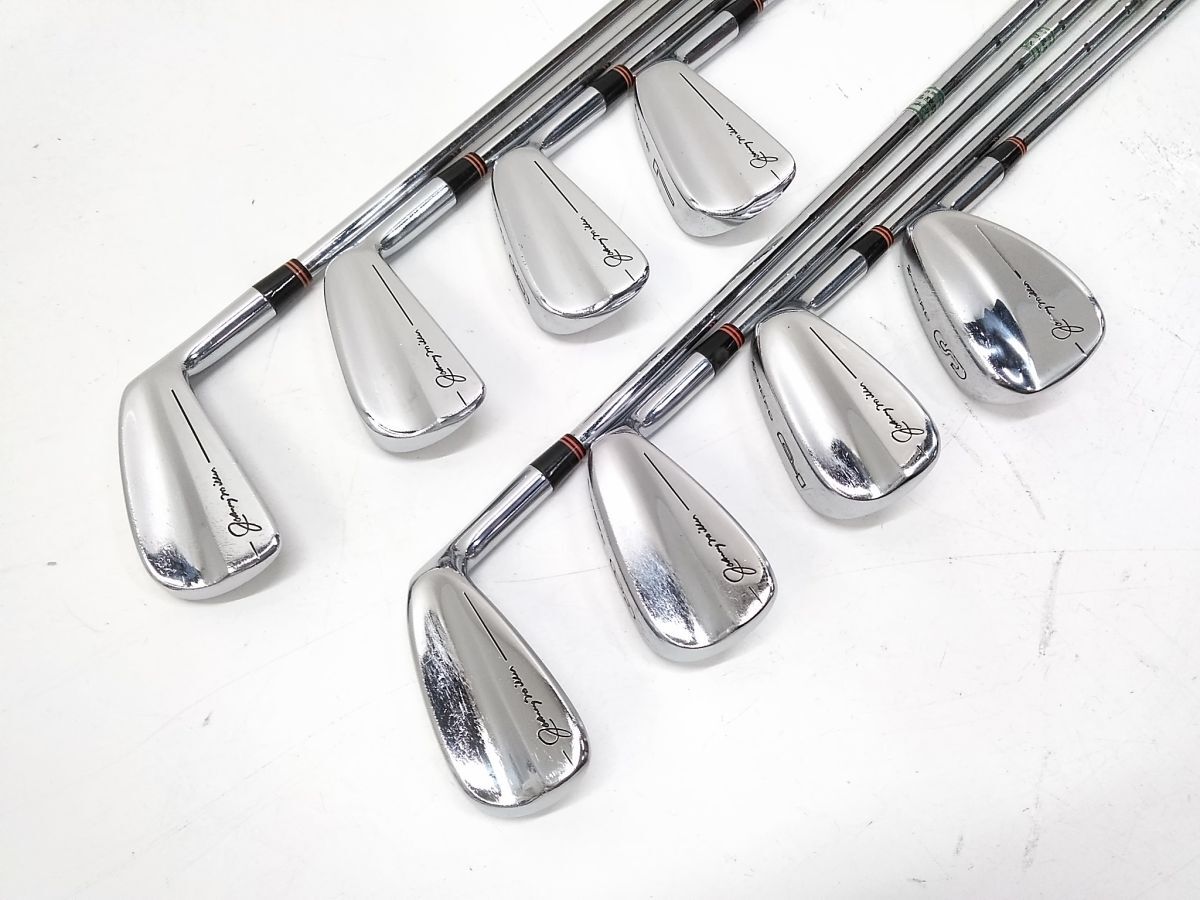 ♪8本セット MIZUNO ミズノ Johnny Miller ジョニー ミラー アイアン 4I-9I P/S 純正スチールシャフト FLEX-R 0708-85N @160♪拍卖