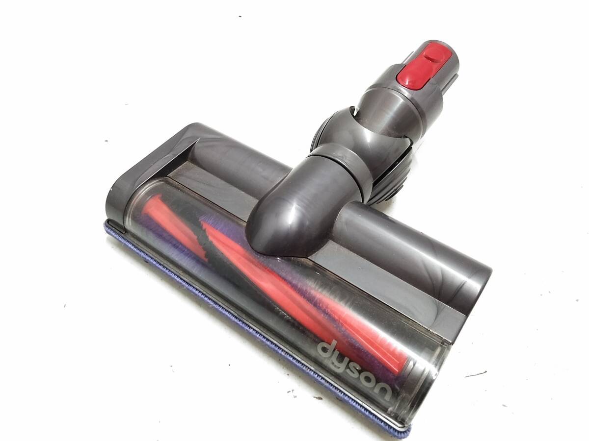 ○動作品 Dyson/ダイソン 267463 カーボン ファイバー ブラシ ノズル ヘッド V7 V8 V10 コードレスクリーナー サイクロン 0719-37B @80○拍卖