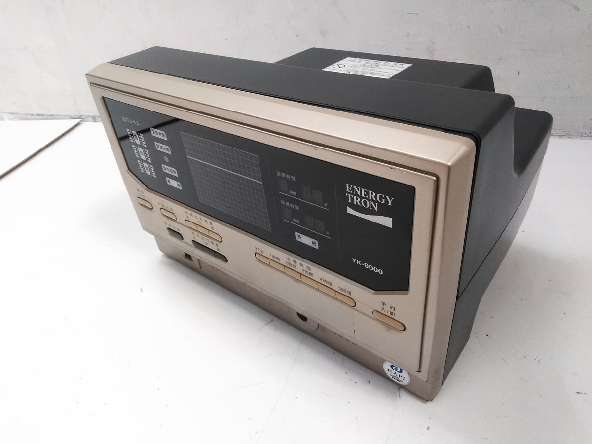 □ENERGY TRON エナジートロン YK-9000 家庭用 電子 電位 治療器 健康器具 マッサージ 電子治療器 0725-66 @140□拍卖
