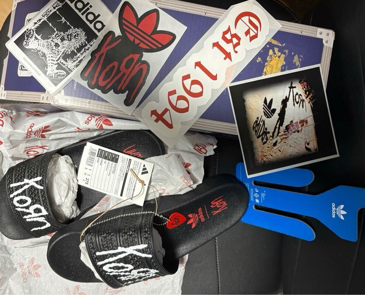 新品完備品 adidas kornコラボ サンダル 27.5cm 拍卖