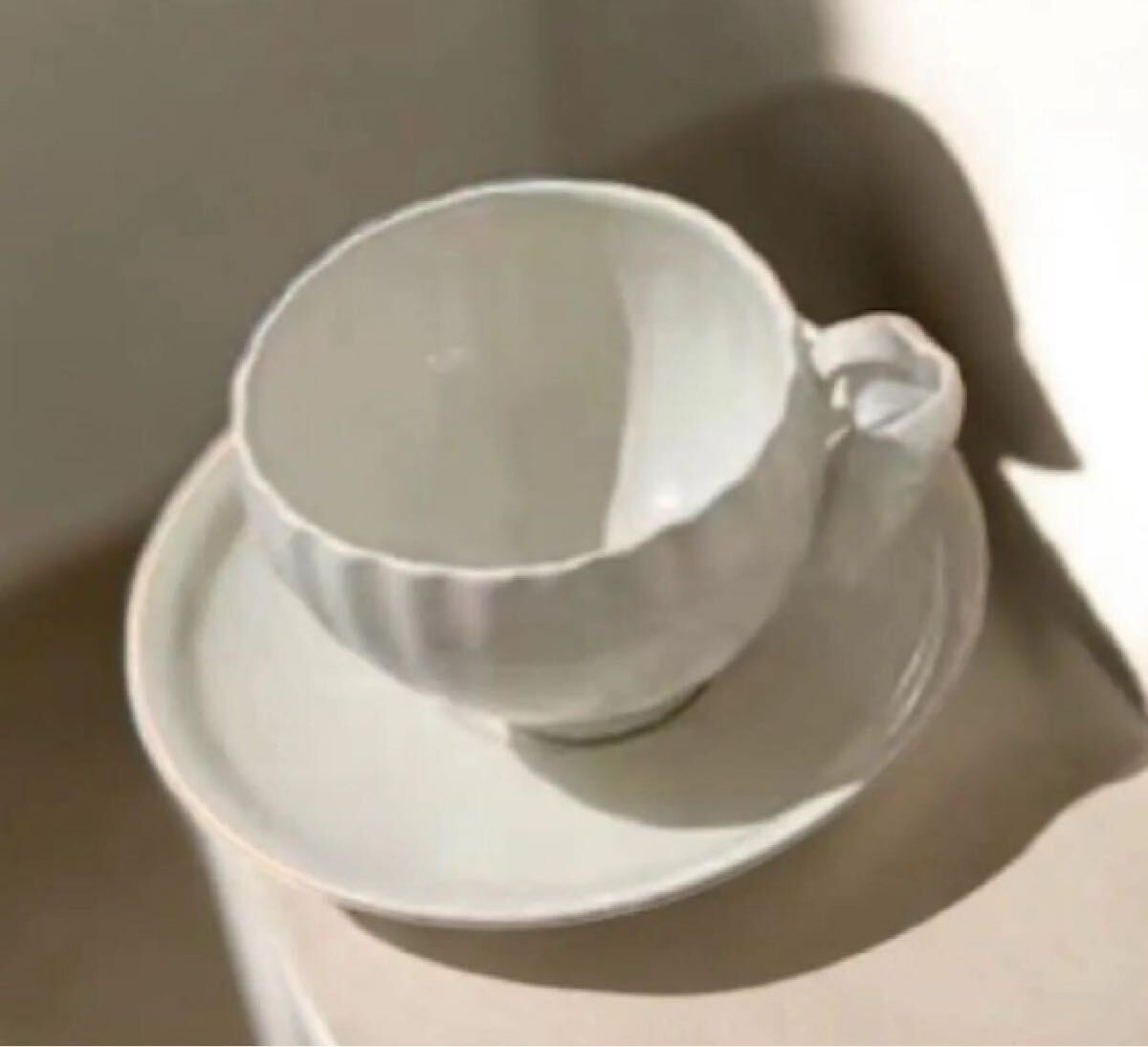 河合竜彦 カップとソーサー 口径約9cm 大きいサイズ拍卖