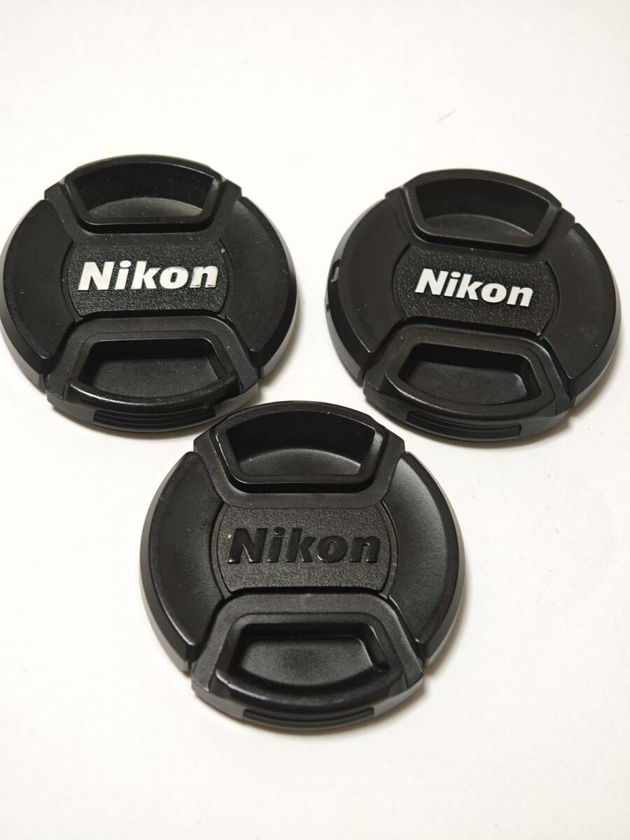 Nikon LC-52 52mm レンズキャップ 3個セット 前キャップ フロントキャップ ニコン (22)拍卖