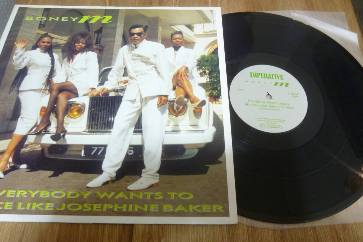 ノリノリP.W.L.)) 12” BONEY M // EVERYBODY WANTS TO DANCE LIKE JOSEPHINE BAKER拍卖