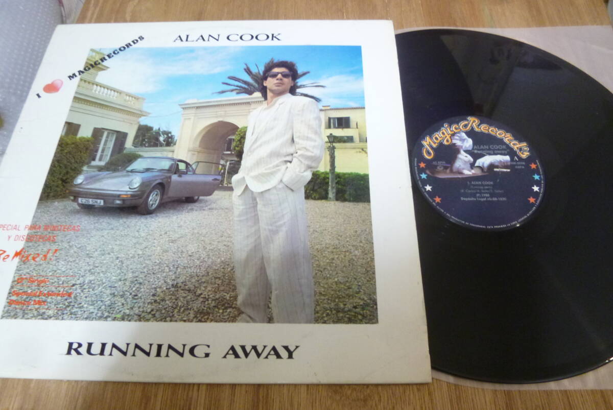 MAGIC盤 )) 12” ALAN COOK // RUNNING AWAY拍卖