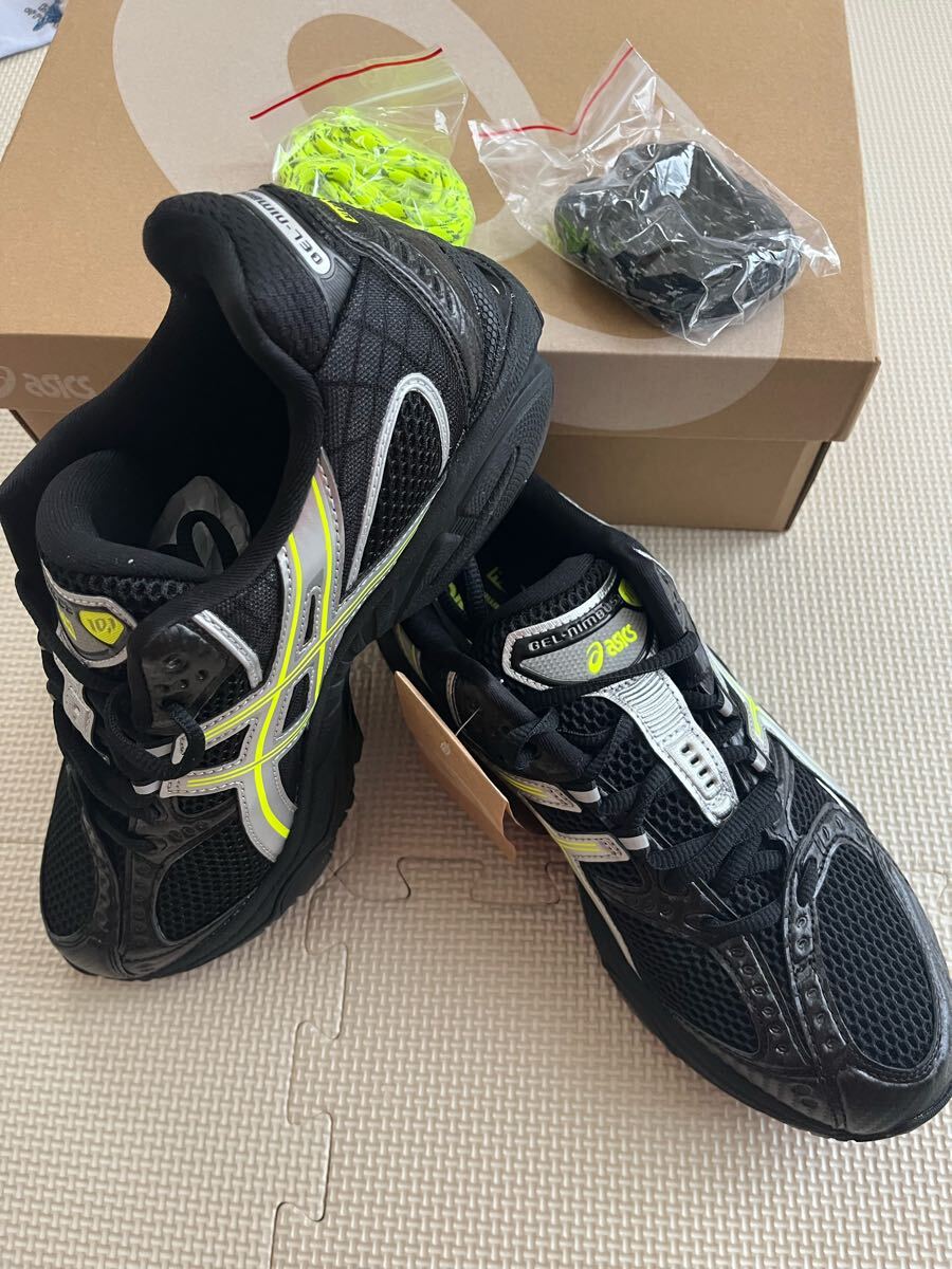 新品 26.5cm KITH Ronnie Fieg × Asics Gel-Nimbus 10.1 Black キス ロニーファイグ × アシックス ゲルニンバス 10.1 ブラック拍卖