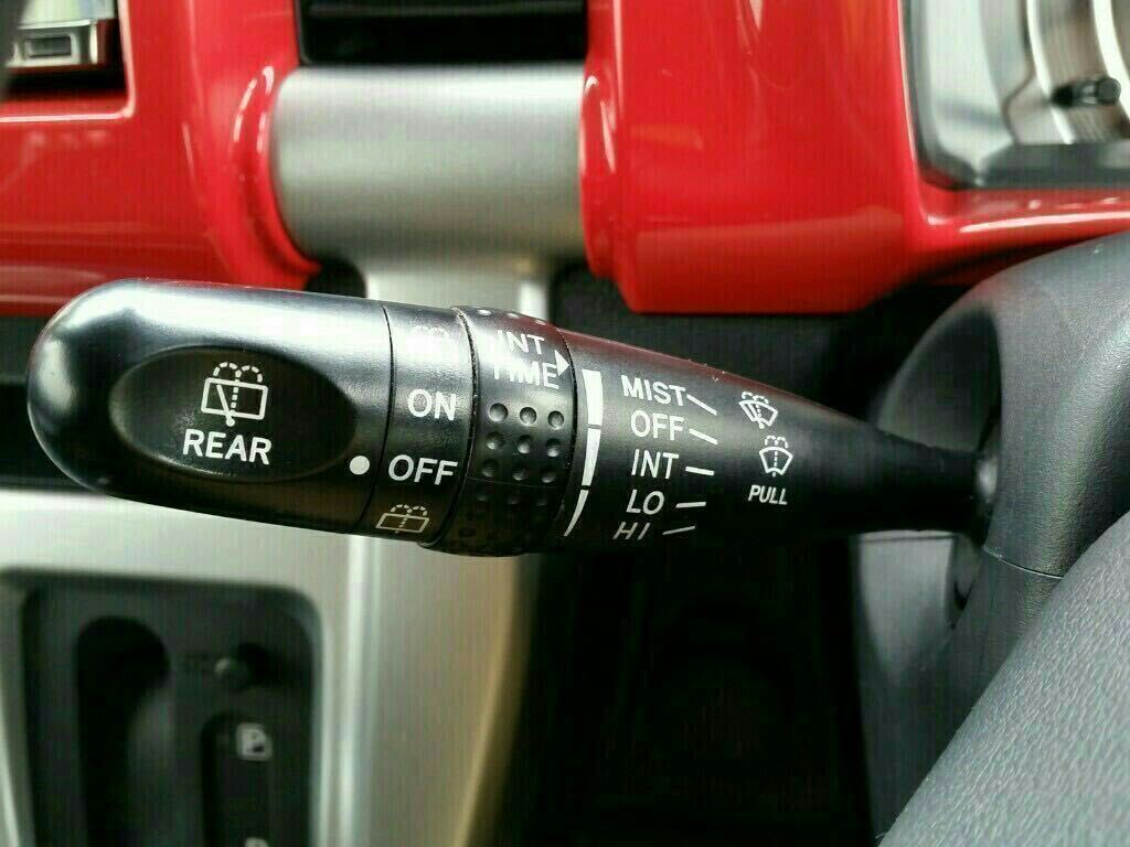 送料600円【ポン付け可】スズキ ハスラー(DBA-MR31S/MR41S)用 フロント4段階間欠(INT)インターミテント機能付きワイパースイッチレバー拍卖