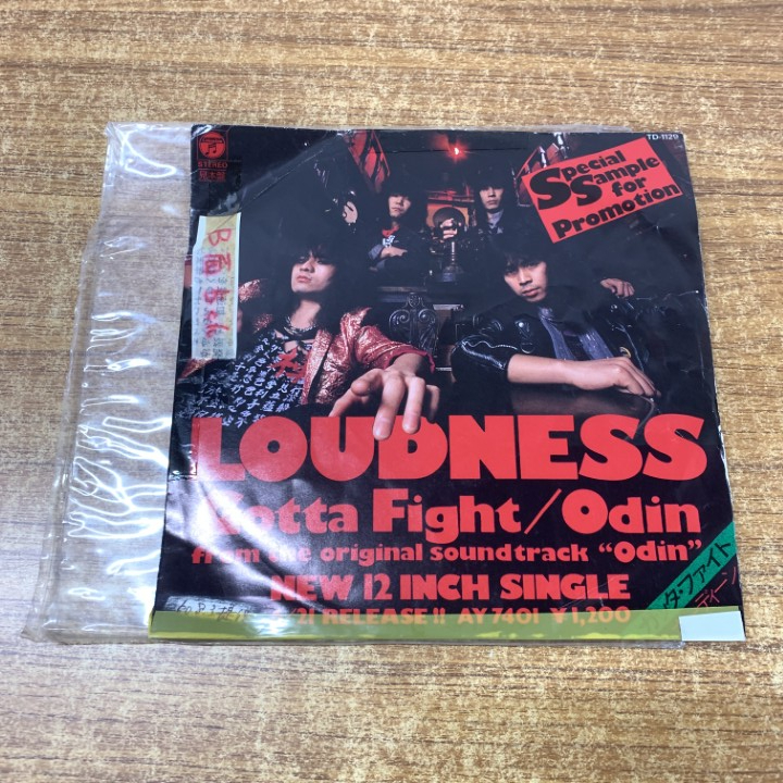 ●01)【同梱不可】【見本盤】ラウドネス/Loudness/Gotta Fight/Odin/TD-1129/EPレコード/プロモ/7インチ/A拍卖