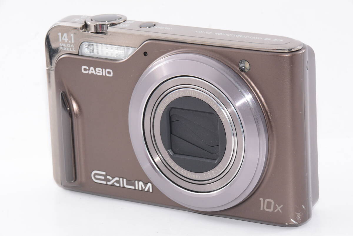 【外観特上級】CASIO カシオ EXILIM EX-H15 ブラウン #s21515拍卖