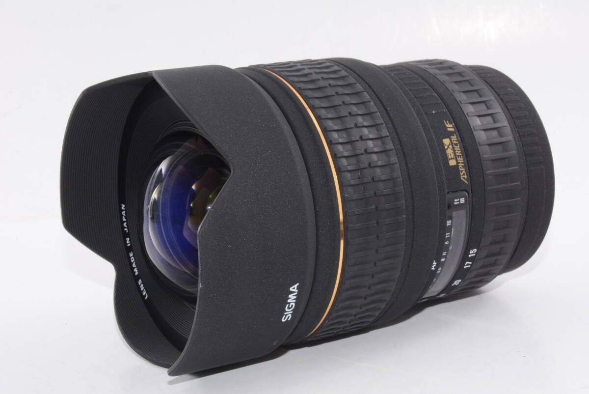 【外観特上級】SIGMA 15-30mm F3.5-4.5 EX DG ASPHRICAL CANON #s21602拍卖