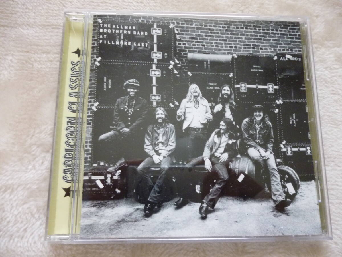 At Fillmore East/he Allman Brothers Band オールマン・ブラザーズ・バンド ライブ カントリー ブルース ロック 7曲 CD PolyGram拍卖