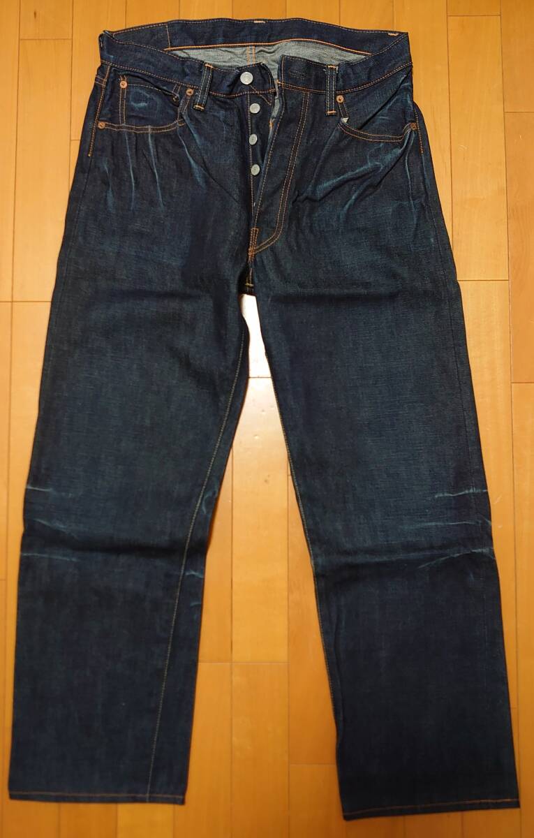 絶版品 LVC 55501-0191 (リジットリンス) W34 日本製 復刻 リーバイス拍卖