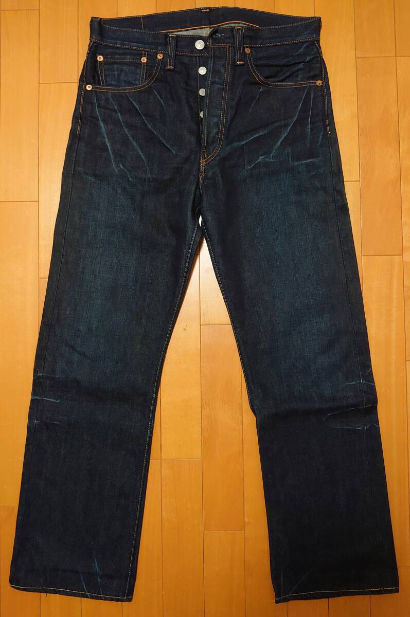 絶版品 LVC 47501-0191 (リジットリンス) W34 日本製 復刻 リーバイス拍卖