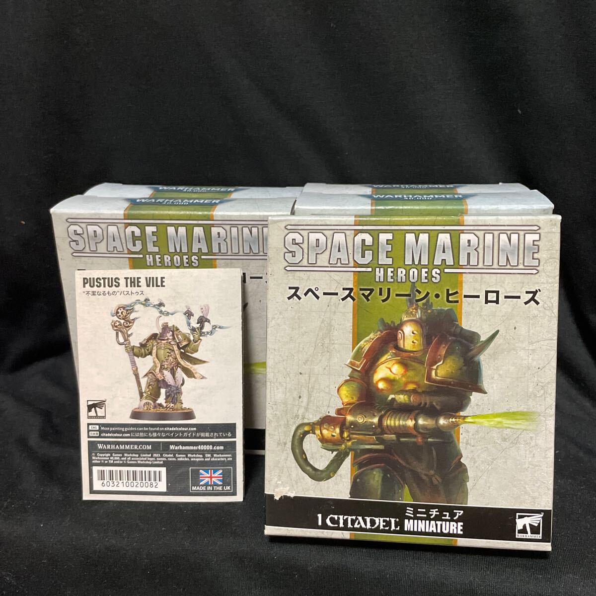 WARHAMMER 40000 Death Guard ウォーハンマー スペースマリーン・ヒーローズ2023 デスガード ナーグル・コレクション シークレット 他4体拍卖