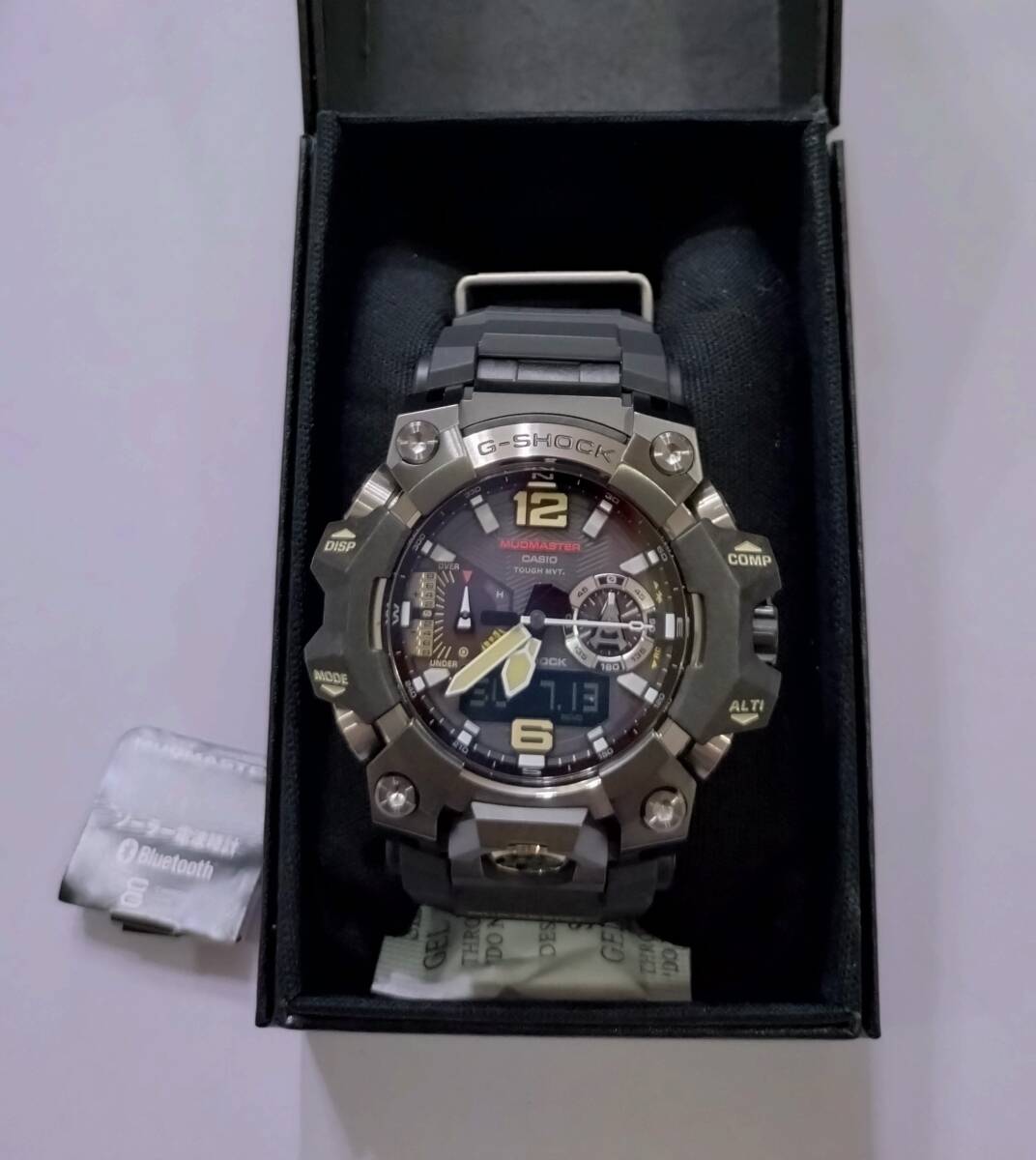 国内正規品 カシオ G-SHOCK MUDMASTER マッドマスター GWG-B1000-1AJF 箱 保証書付拍卖