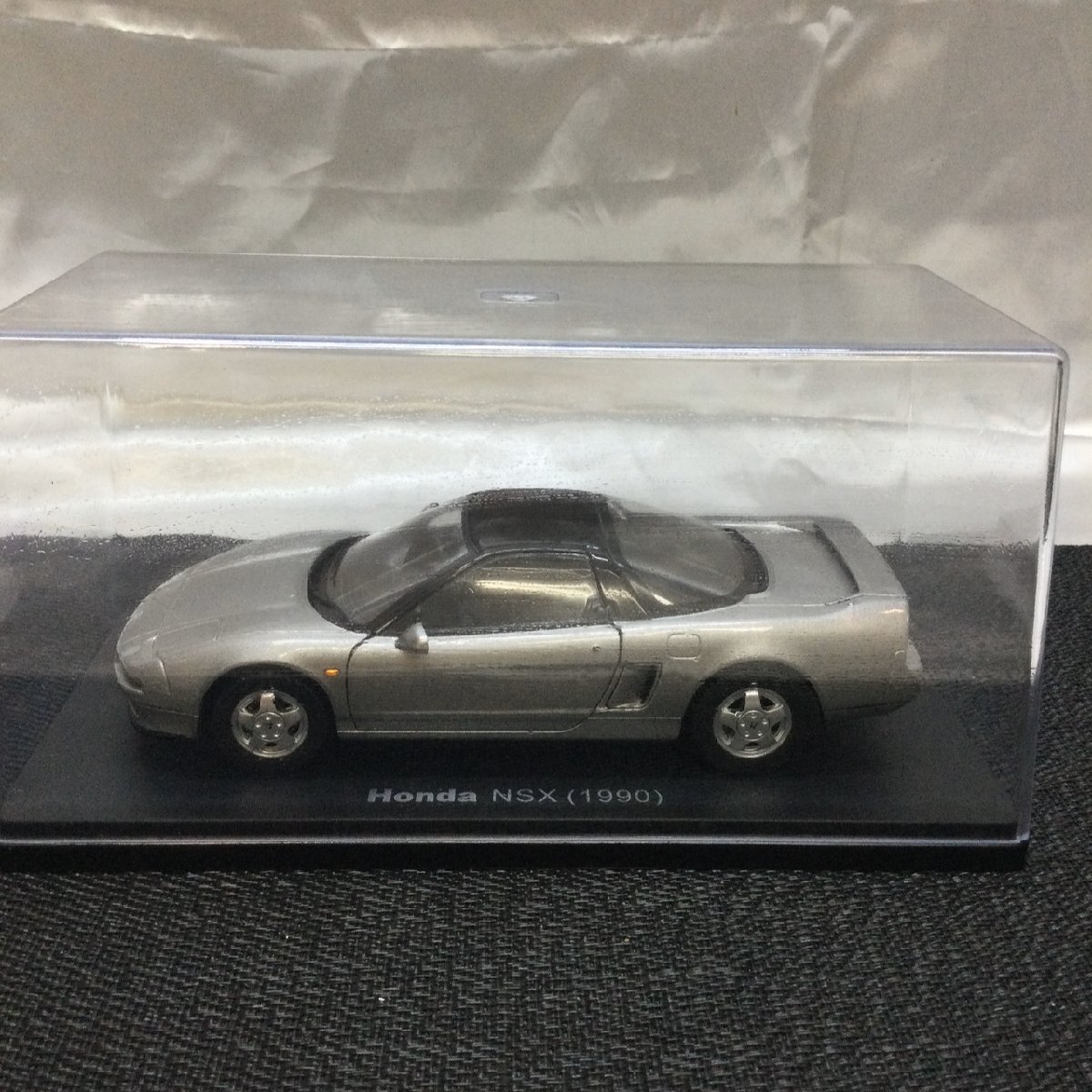 【中古保管品/TO】アシェット 1/24 国産名車コレクション Honda NSX 1990 シルバー ケース付 IM0720/001拍卖